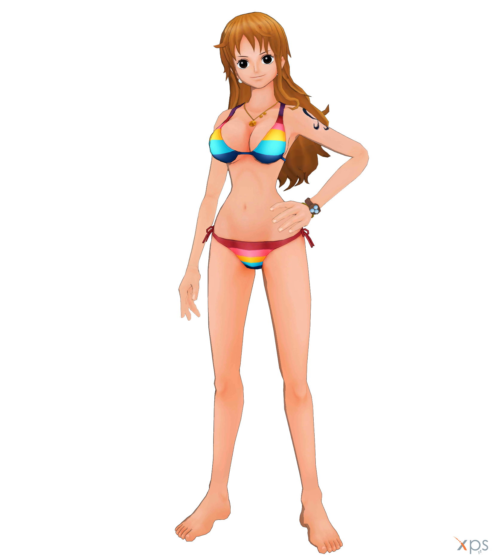 One piece nami in bikini