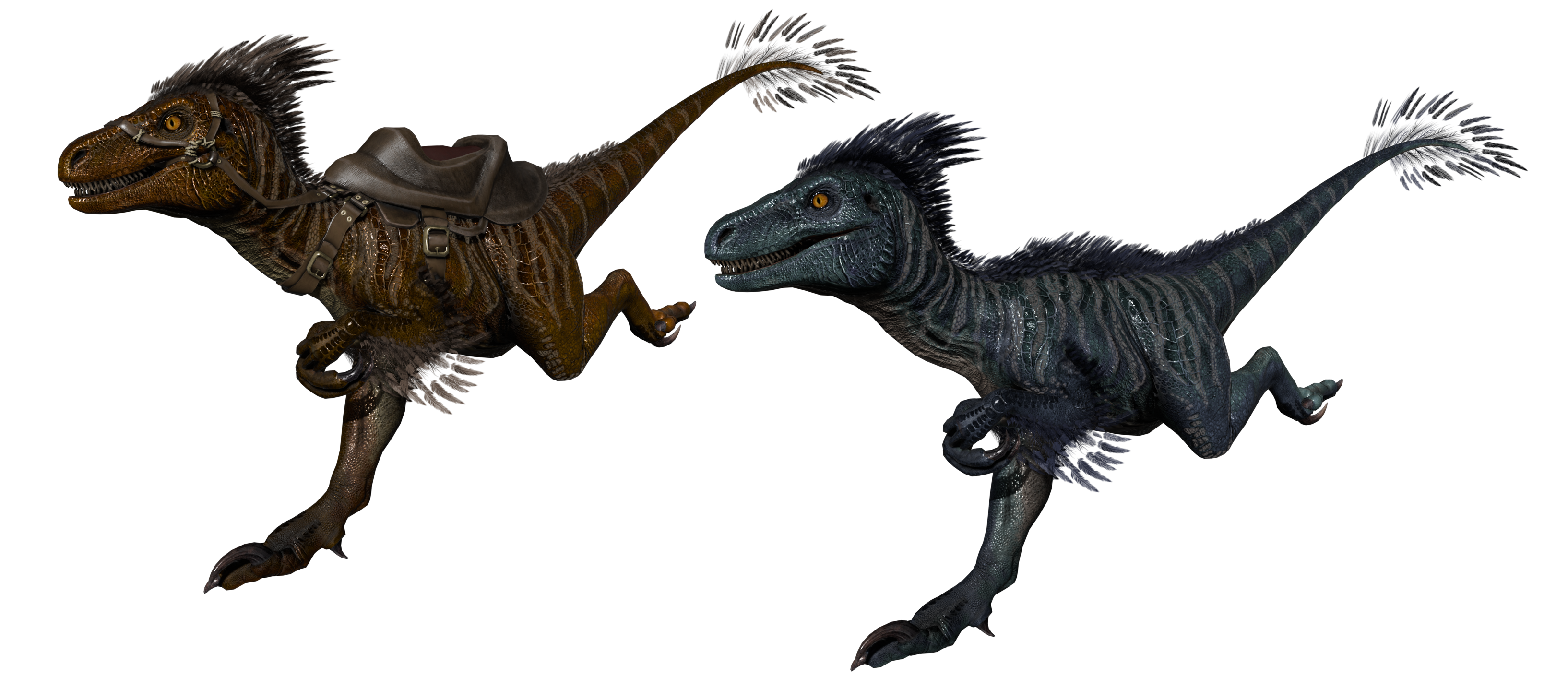 Ark - Raptor by LorisC93 on DeviantArt