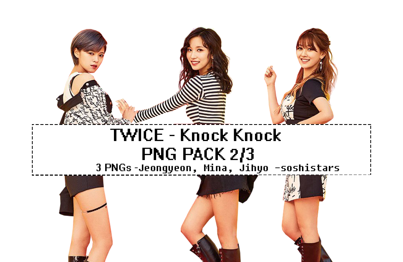 Twice Knock Knock Jeongyeon Mina Jihyo Png Pack By Soshistars On Deviantart Twice Knock Knock Jeongyeon Mina Jihyo Png Pack By Soshistars On Deviantart