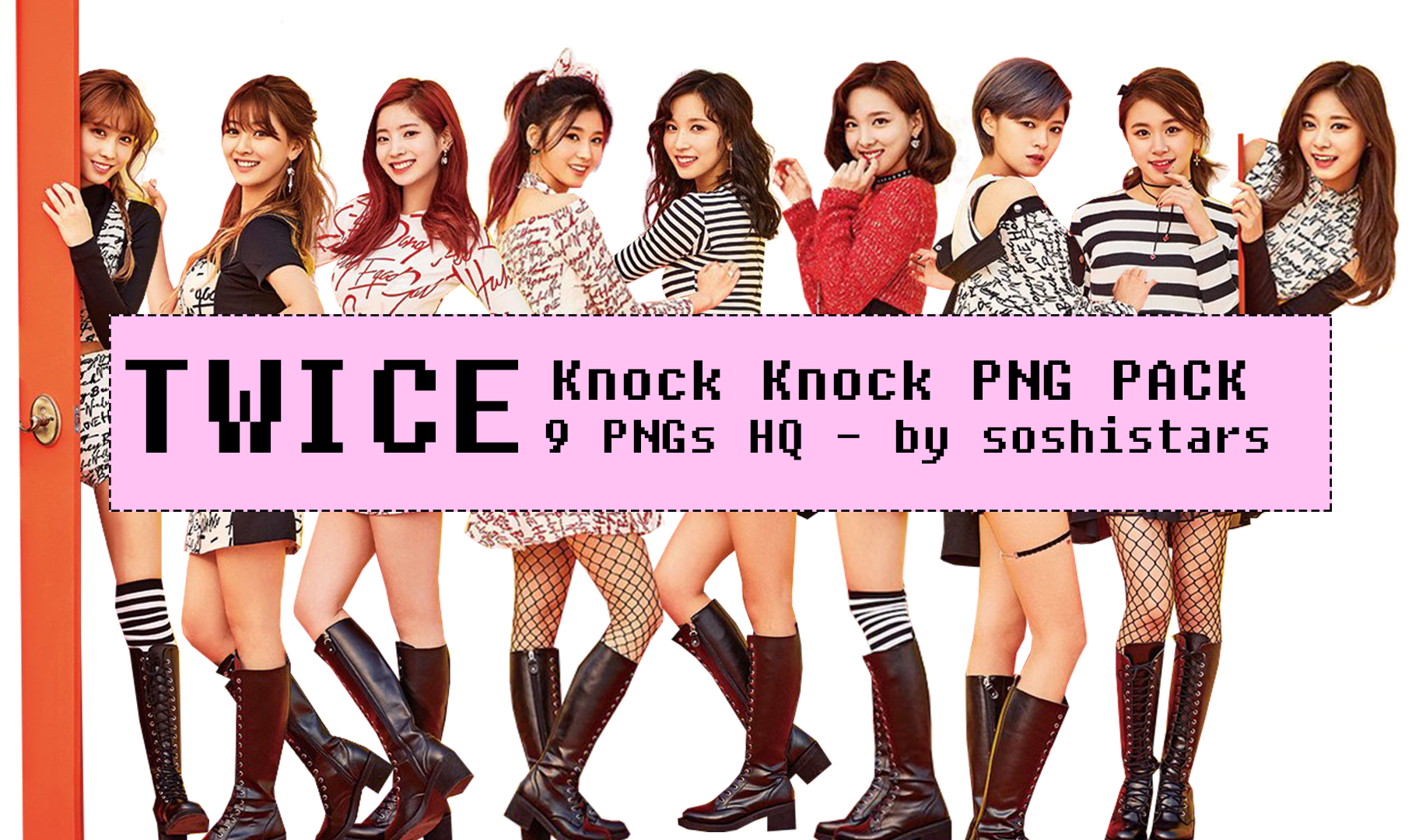 Twice Png Pack Knock Knock By Soshistars By Soshistars On Deviantart Twice Png Pack Knock Knock By Soshistars By Soshistars On Deviantart