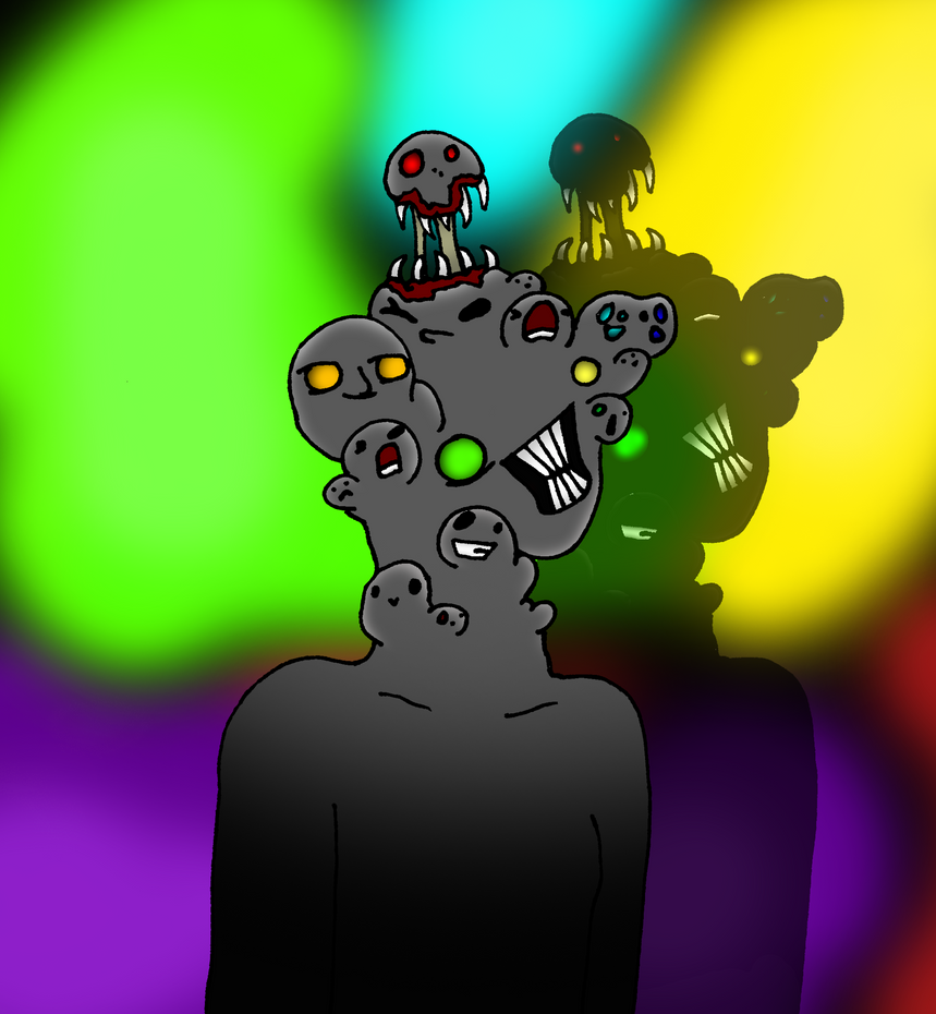 Schizophrenia by darksack100 on DeviantArt