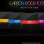 Carbon Dock Icon Set