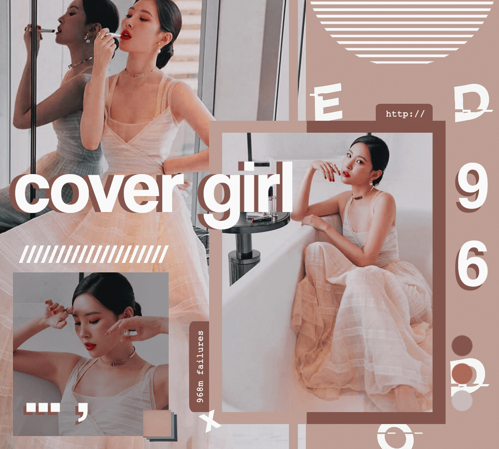 Covergirl Templatebykaori by kaori96 on DeviantArt