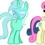 Ponyville Fallout Lyra and Bon Bon