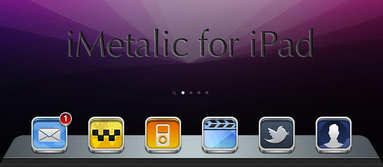 iMetalic Dock for iPad