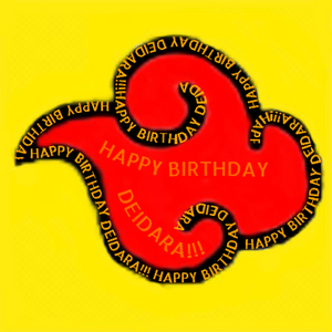 Happy Birthday Deidara!! by kakashi-narutorules
