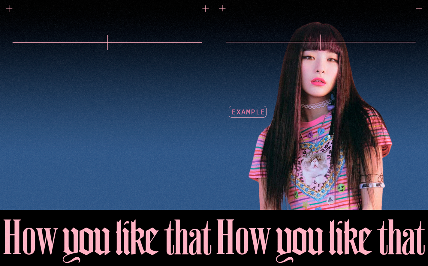 Template Blackpink How You Like That Poster Psd By Kloorer On Deviantart