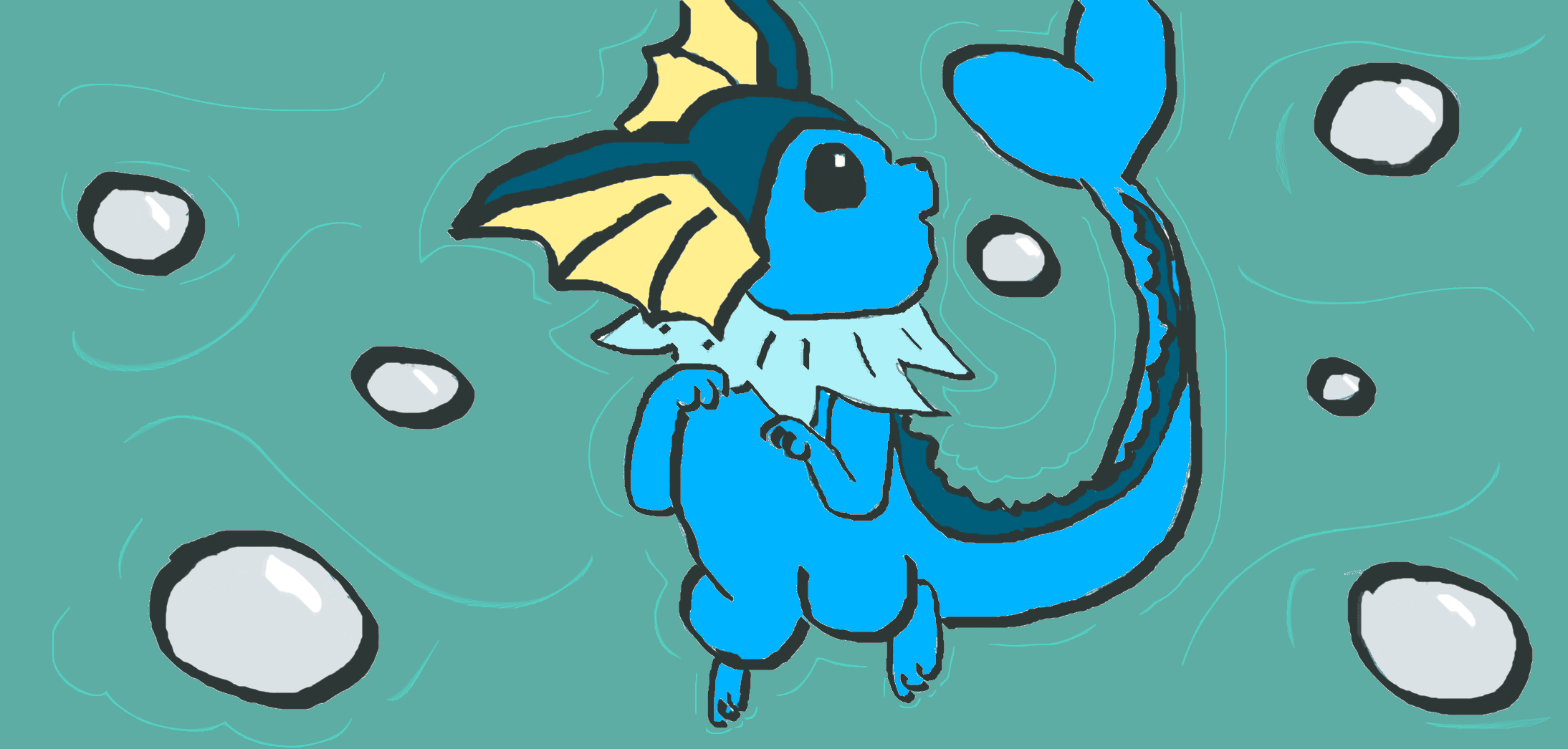 Vaporeon by XPokemonFanaticX on DeviantArt