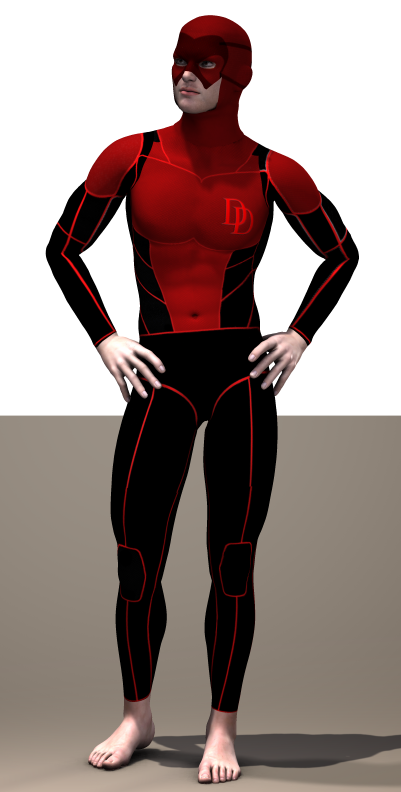 Daredevil ultimate second skin textures x M4