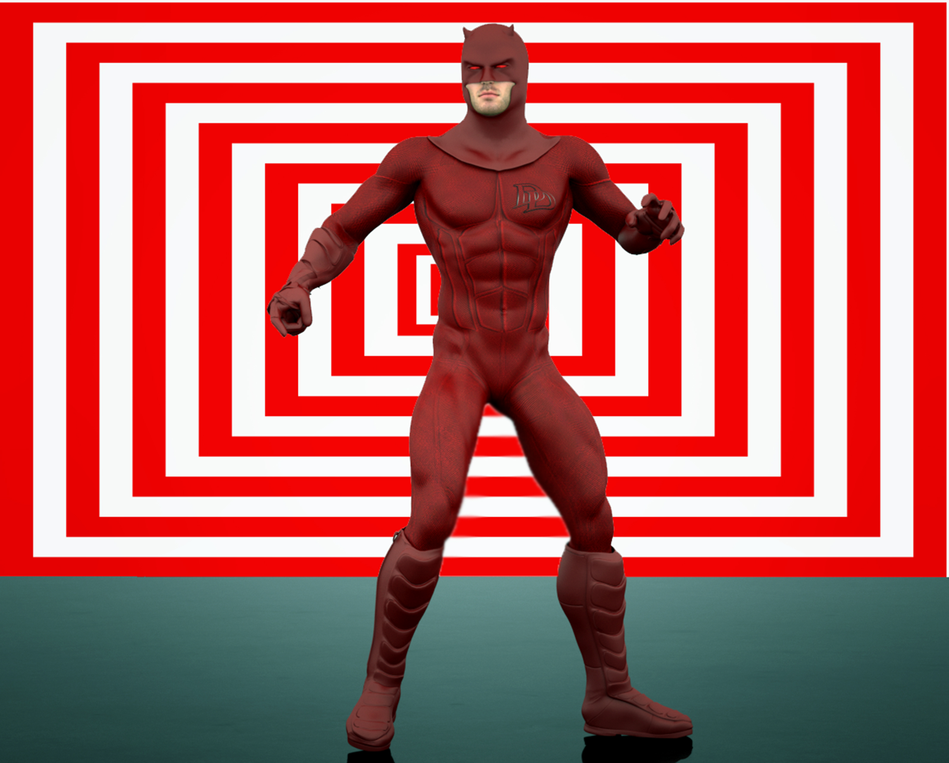 Daredevil 2nd skin textures x daz3d M4