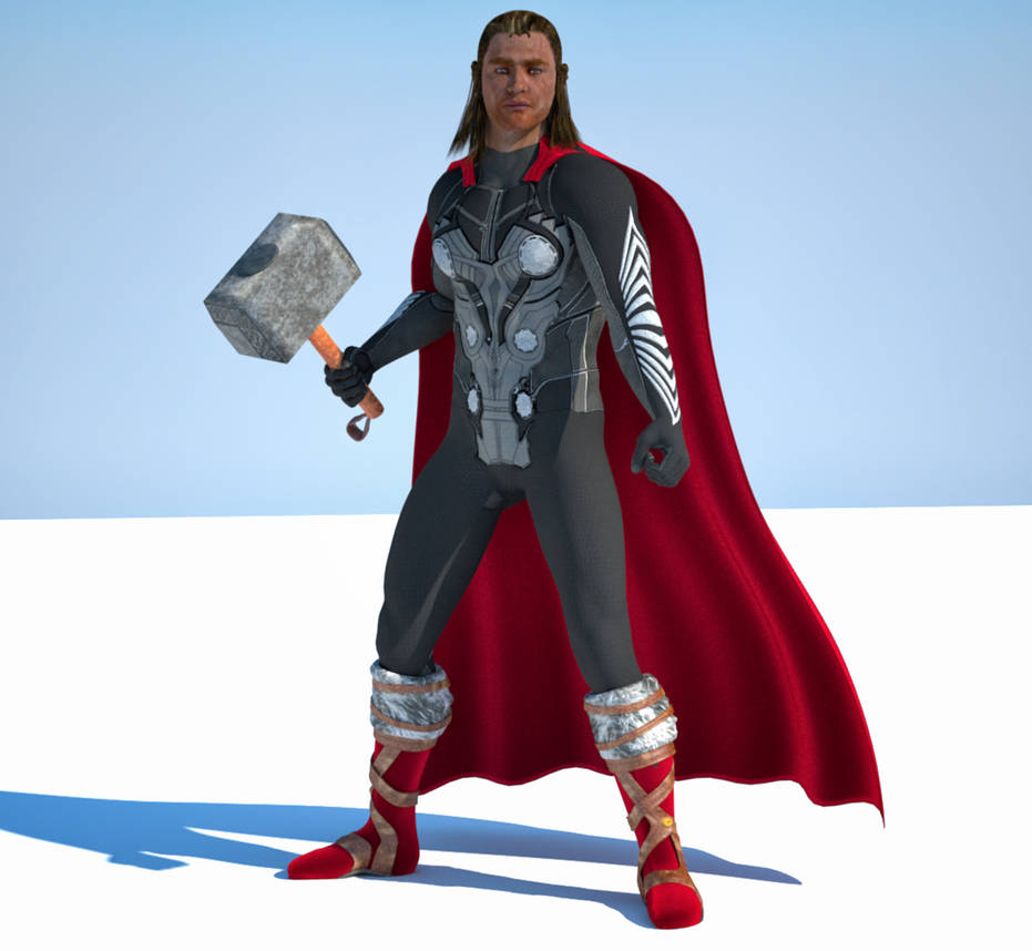 Thor 2nd skin textures for M4 by hiram67 on DeviantArt