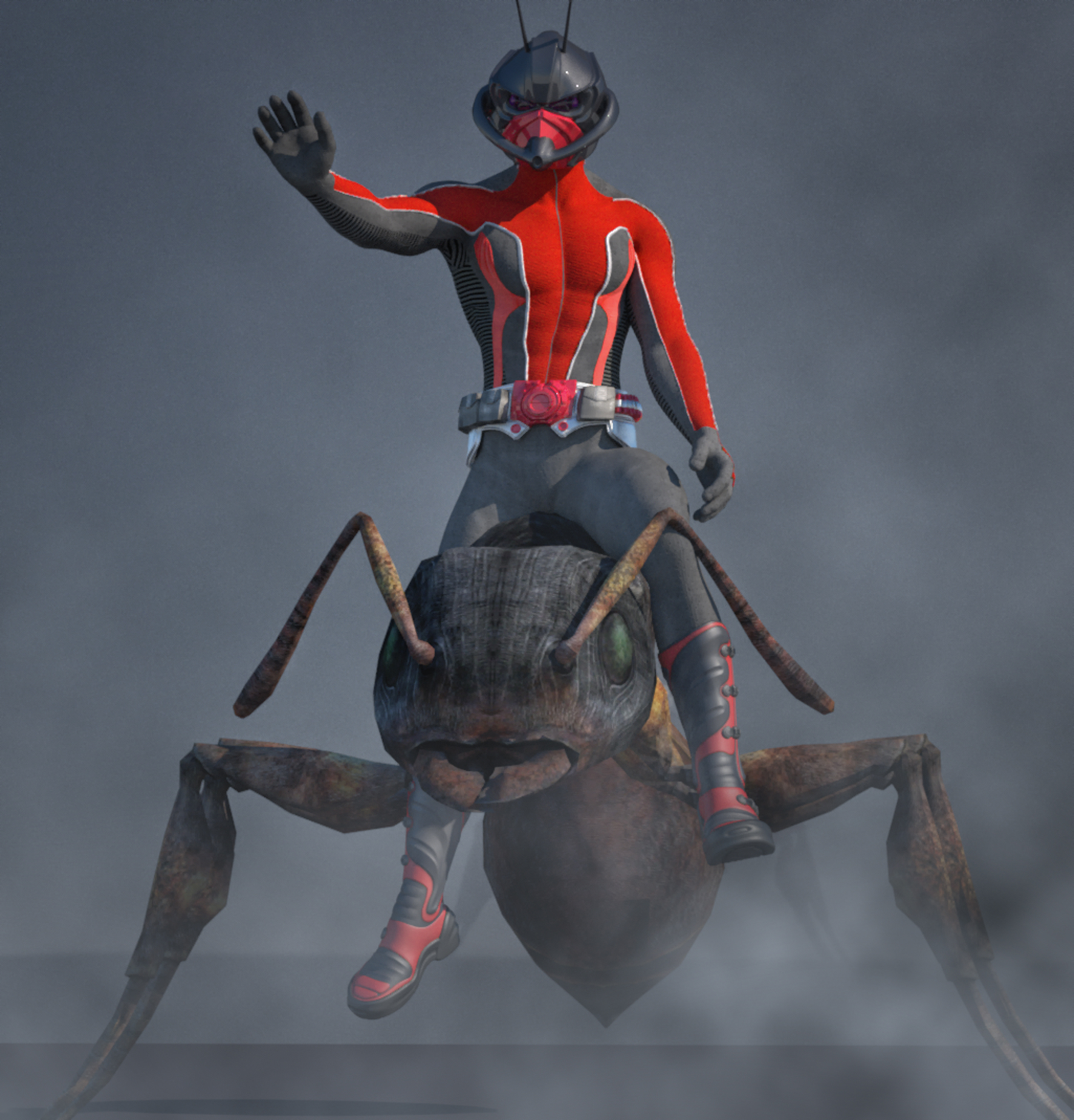 Ant Man 2nd skin textures for M4