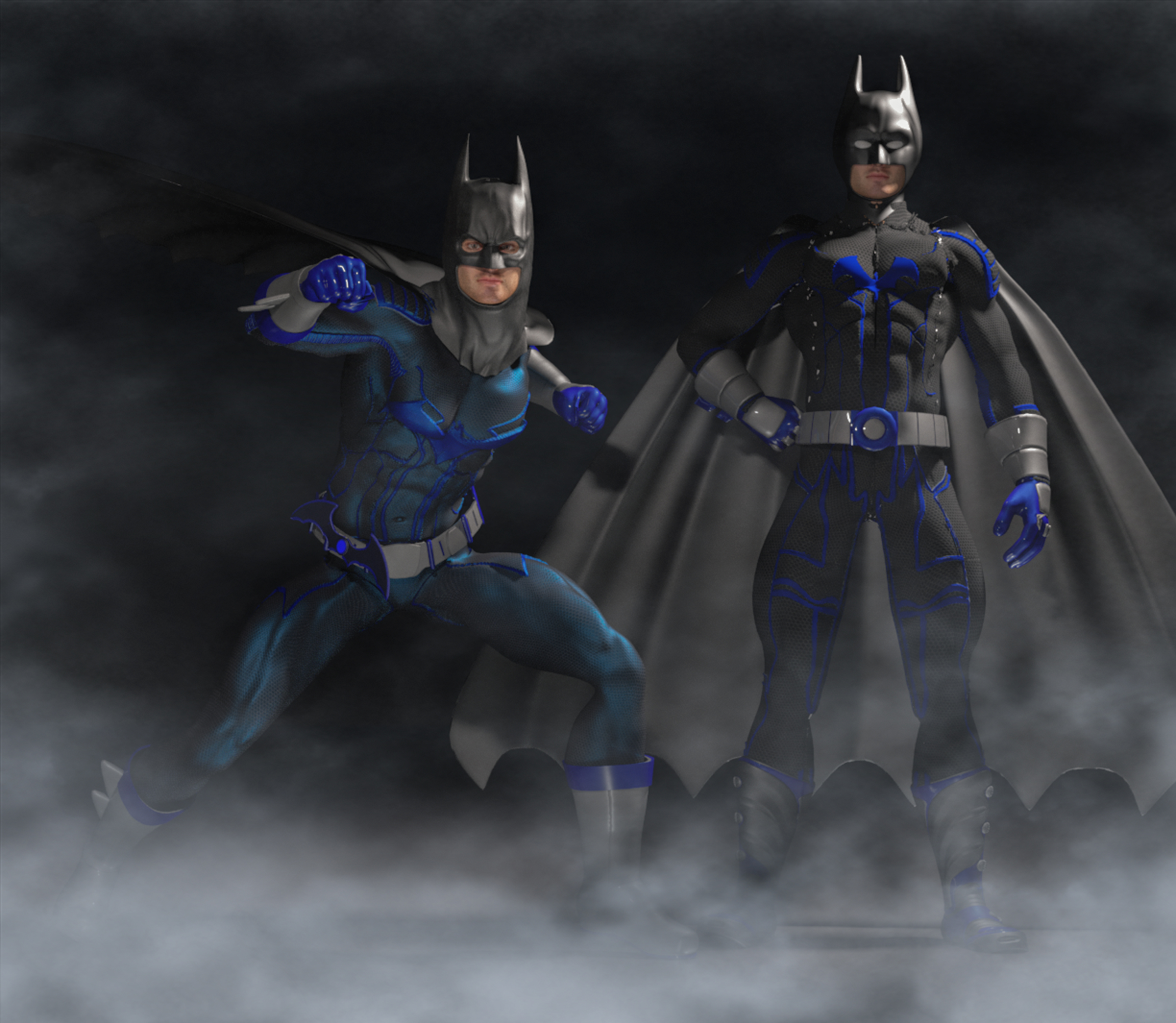 Batman 2nd skin textures for M4 e Daz M4 Bodysui by hiram67 on DeviantArt