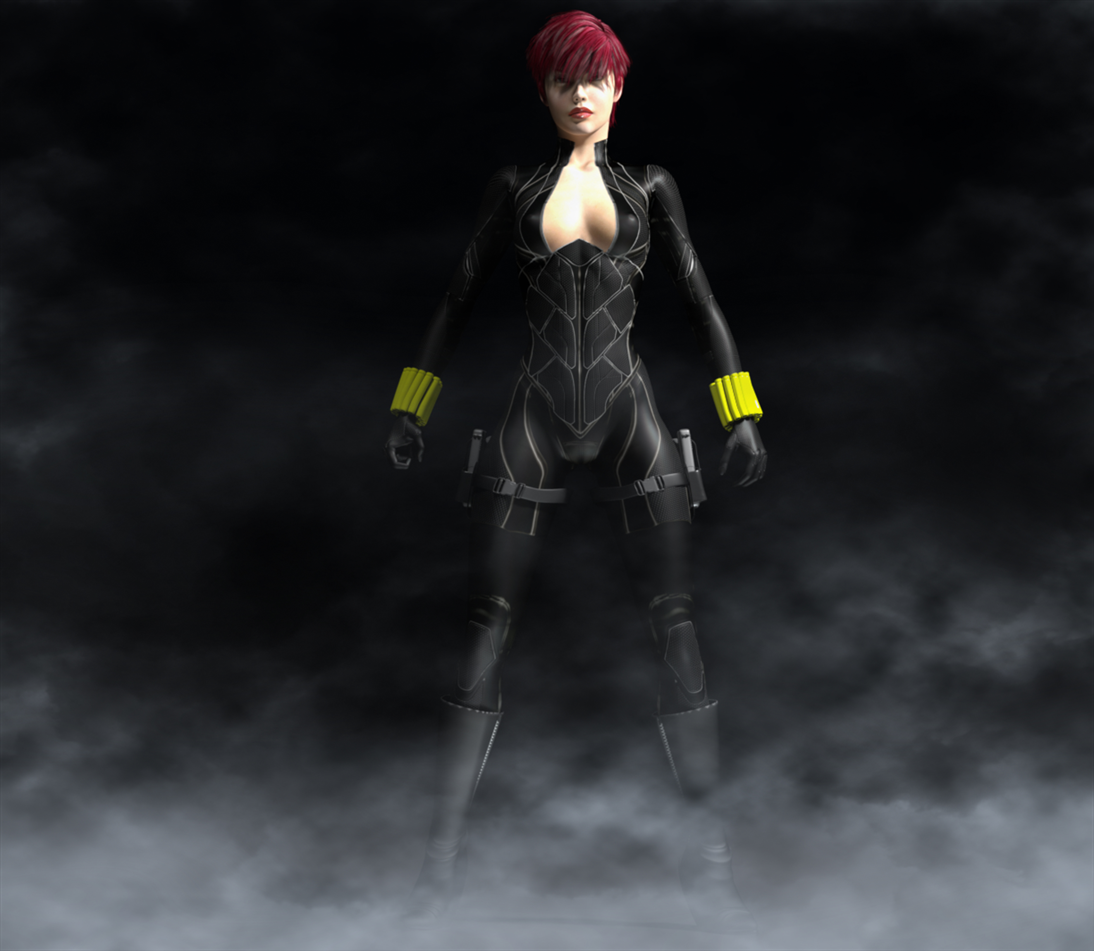 Black Widow Secret War 2nd skin textures for V4