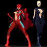 Lady Death and Littel Devil 2ndskin textures x V4