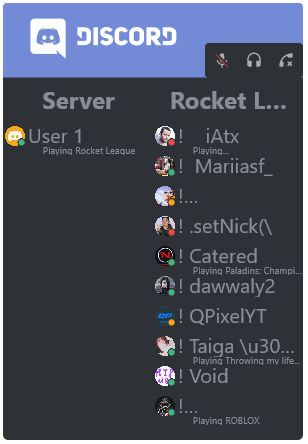 Playing Roblox Discord