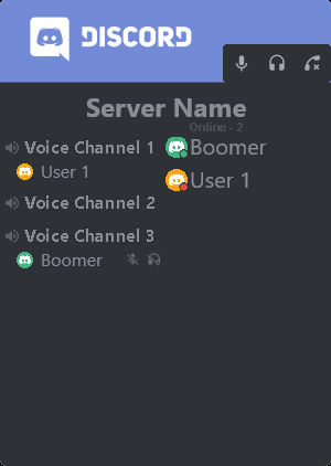 Discord Voice Channels Skin v1.1 - Rainmeter