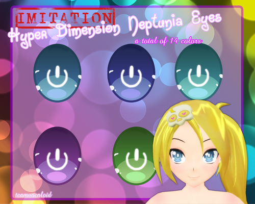 Imitation Hyper Dimension Neptunia Eyes