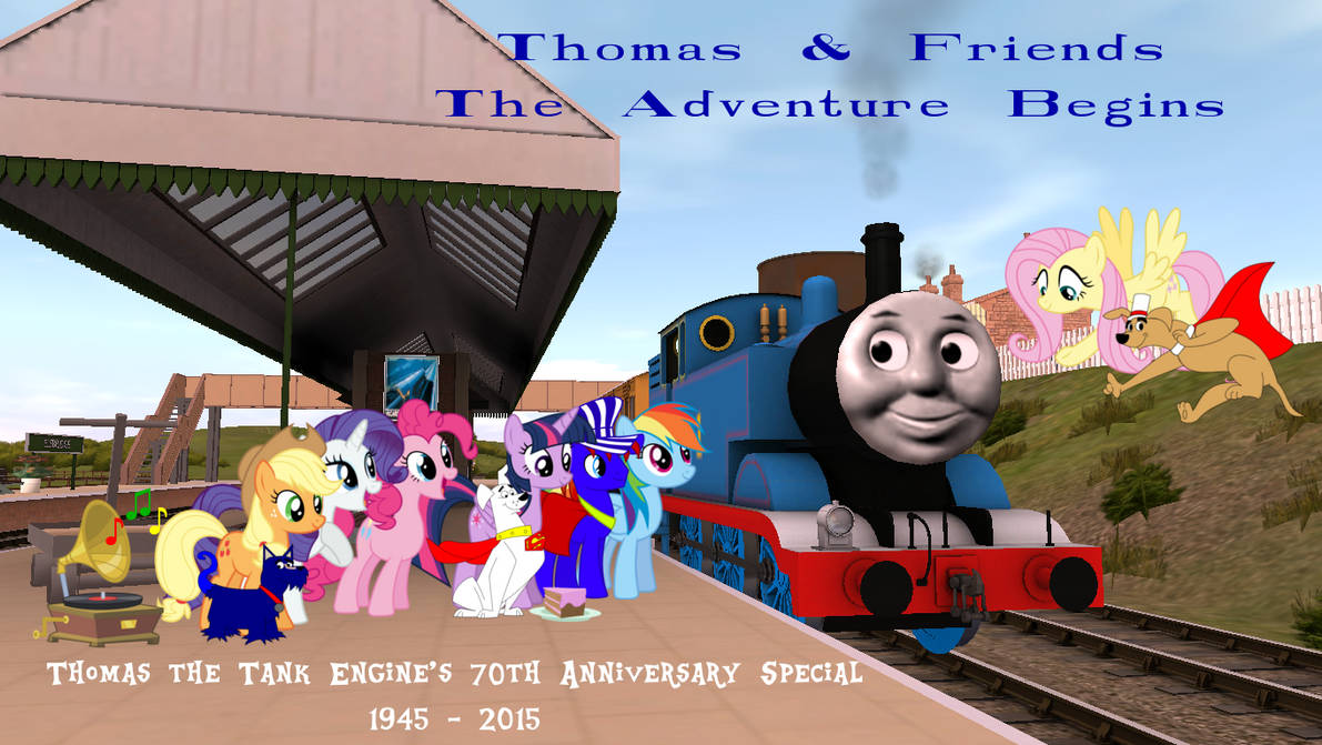 my little pony and thomas and friends