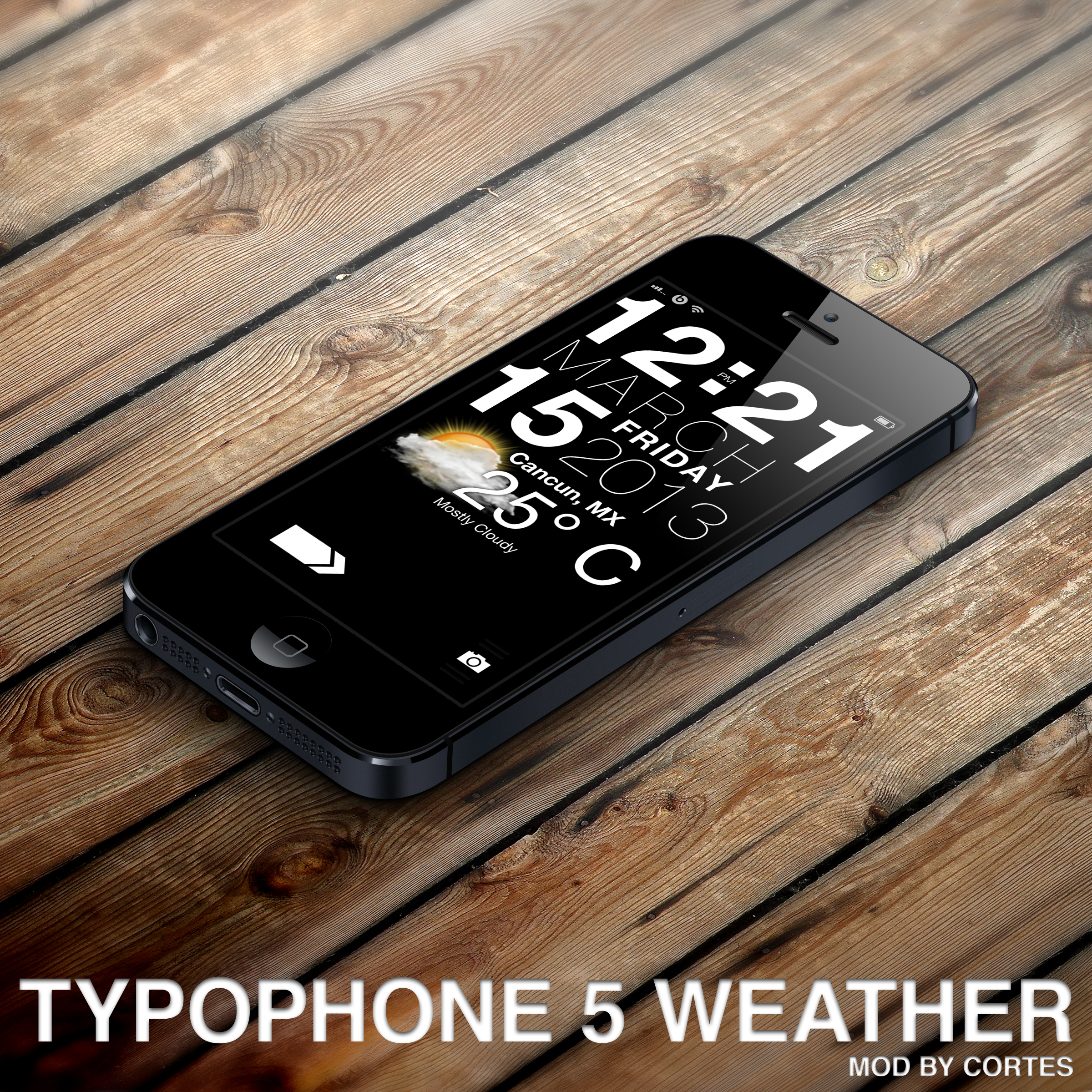 Typophone 5 Weather