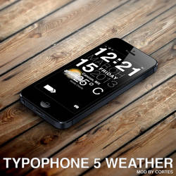 Typophone 5 Weather