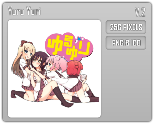 Yuru Yuri Folder Icon V.2