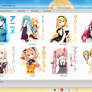 Vocaloid Folder Icon Pack