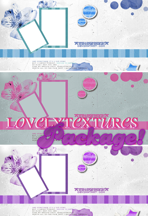 Lovely Textures Package