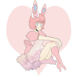 Sylveon gijinka