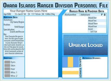 BFOI Y3 Ranger Application