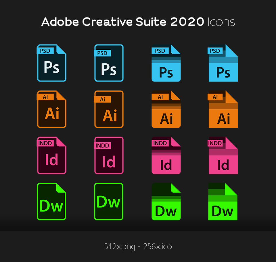 Adobe CC 2020 Icon Pack by TvanOris on DeviantArt