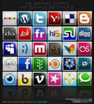 65 Bookmarks And Social Icons