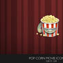 Popcorn DVD Movie Icon
