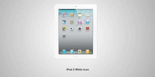 White iPad 2 Icon