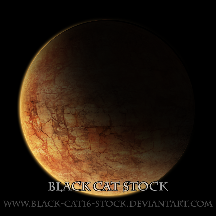 Rocky planet stock