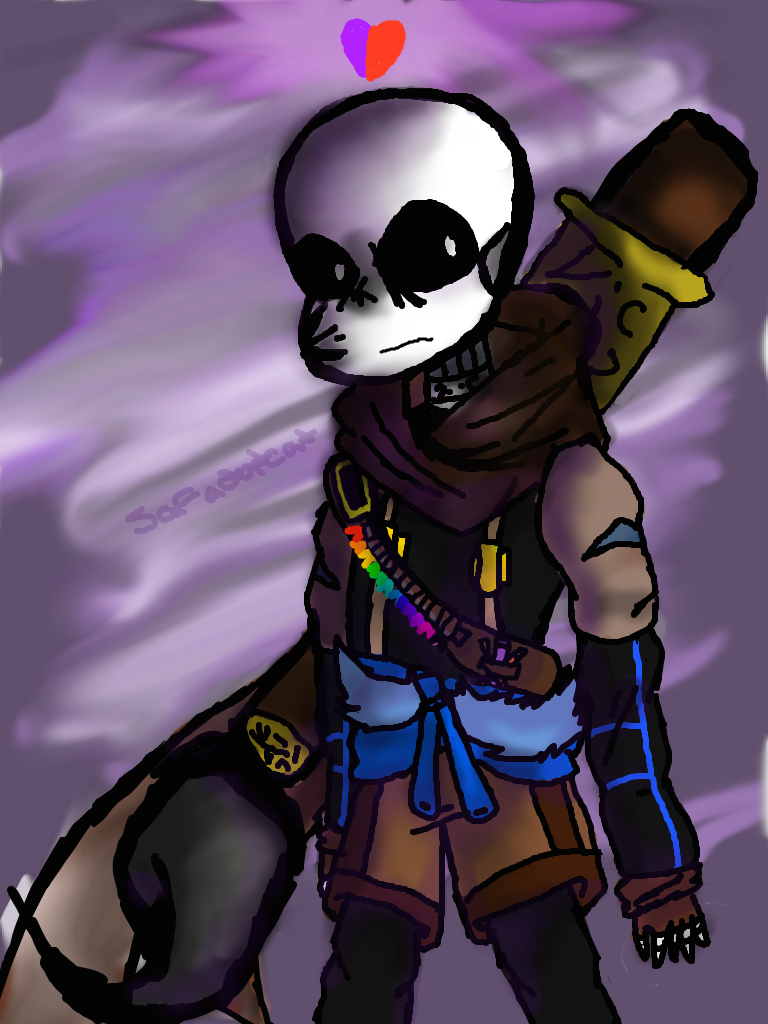 Ink!Sans by nyoUtau on DeviantArt