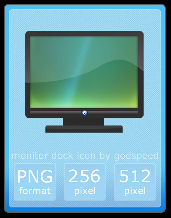 Dock Icon: Monitor by g0dspeed91 on DeviantArt