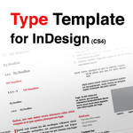 Type Template for InDesign by JorgenGedeon