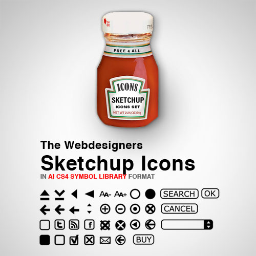 The Webdesigner Sketchup Icons