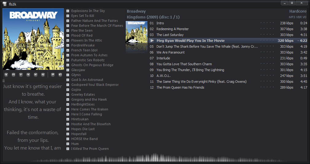 Melancholy Foobar V2