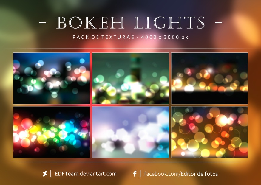 Pack de texturas - Bokeh Lights