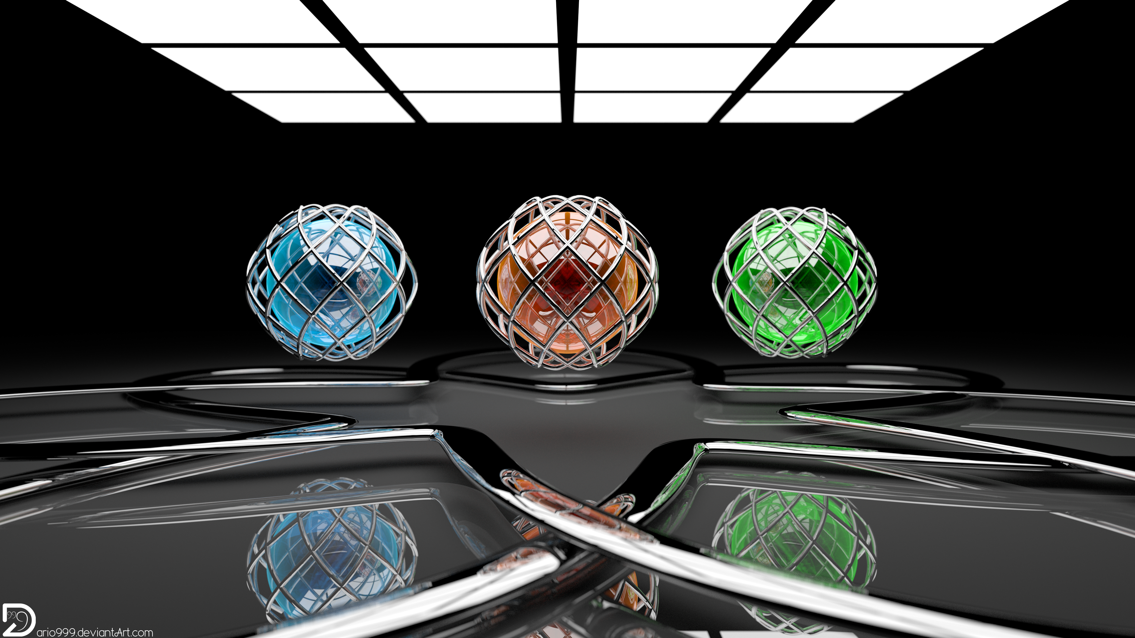 The Rhombus-Sphere (4k and Full HD)