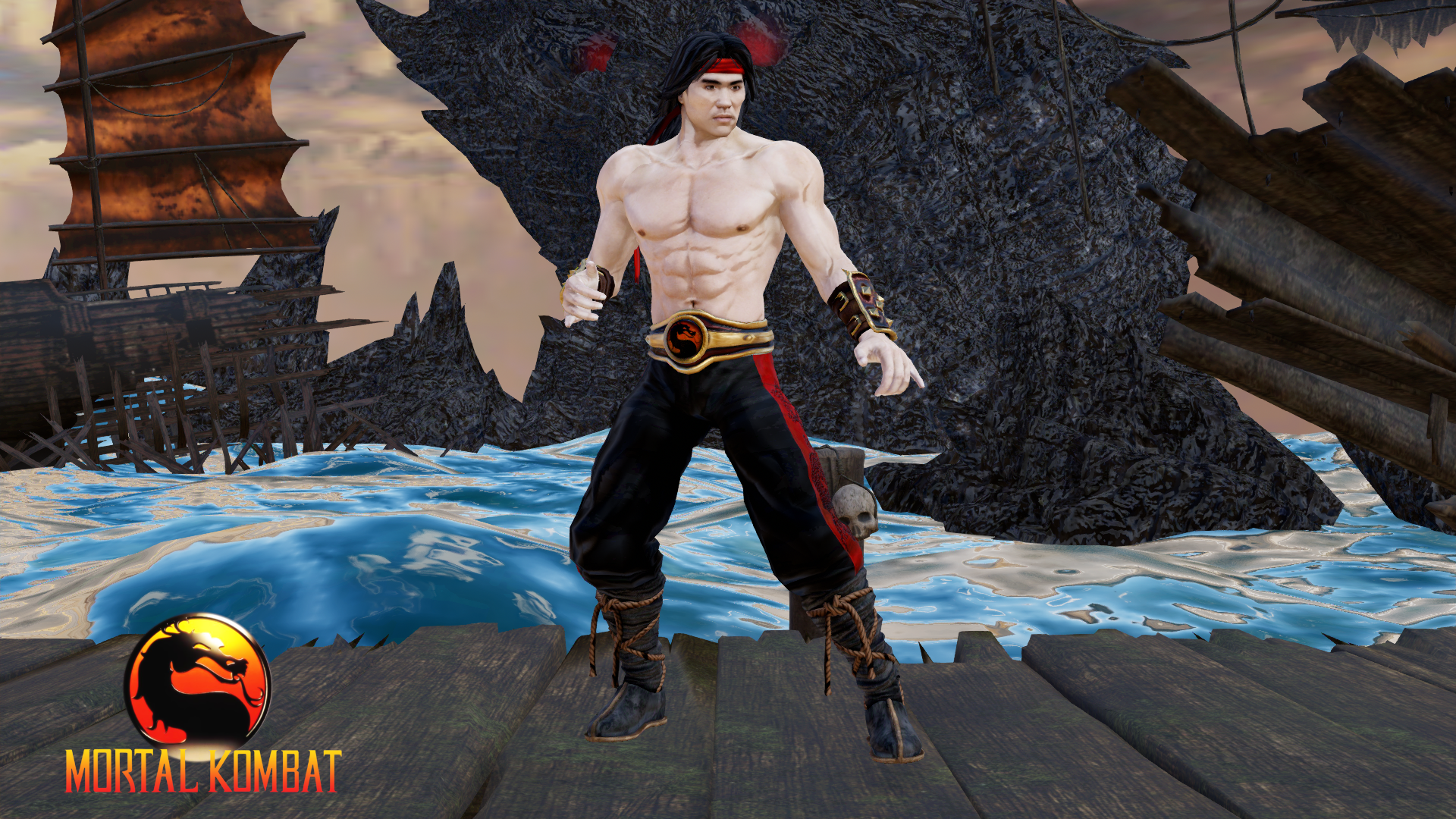 Mmd Liu Kang Dl By Crossmmd On Deviantart