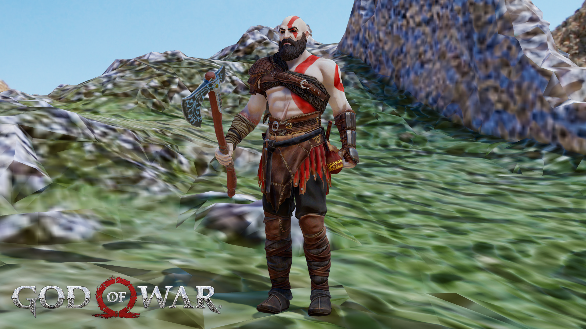 Mmd Kratos Fortnite Dl By Crossmmd On Deviantart