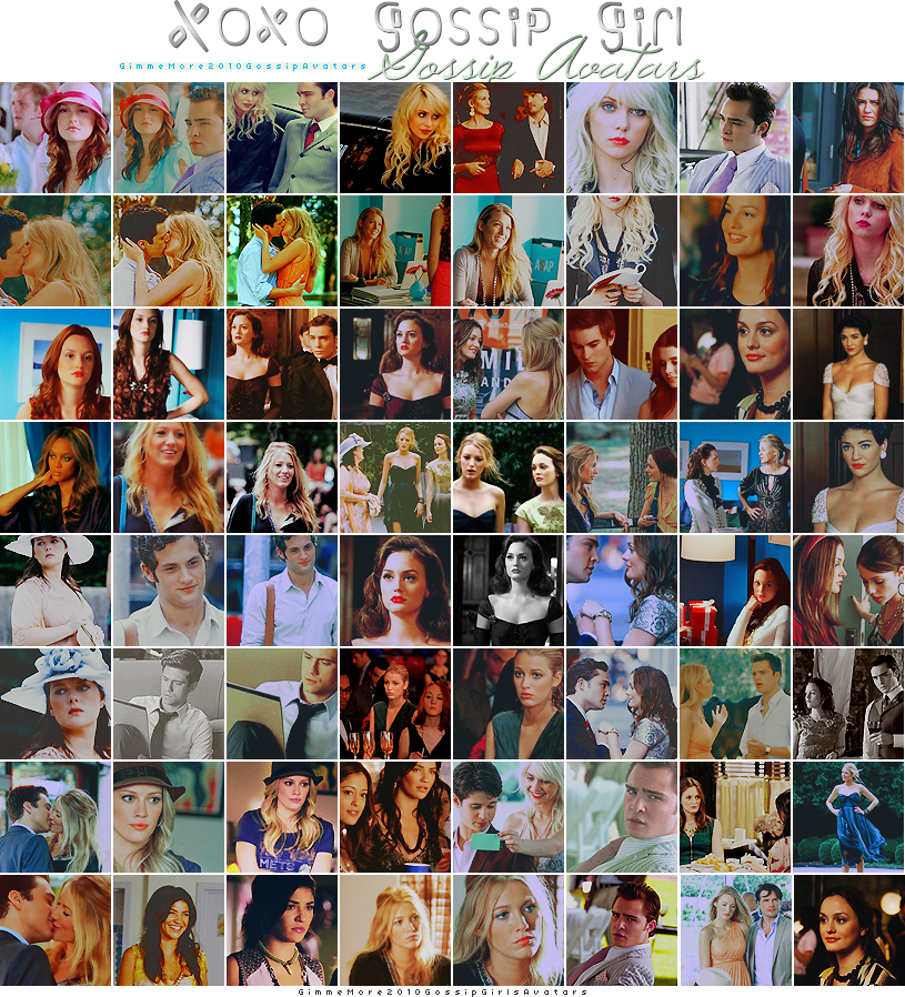 Xoxo Gossip Girl Avatars By Gimme M0re On Deviantart