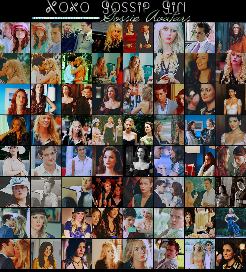 Xoxo Gossip Girl Avatars By Gimme M0re On Deviantart