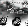 INK BRUSHES FOR PHOTOSHOP |  free download