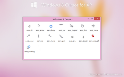 Windows 8 Cursor for XP