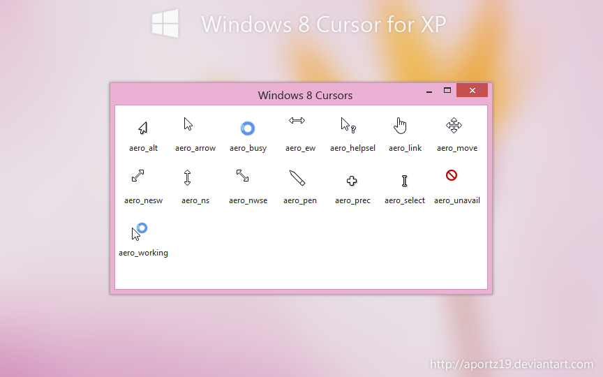 Windows 8 Small Cursors by DerProGamer2000 on DeviantArt