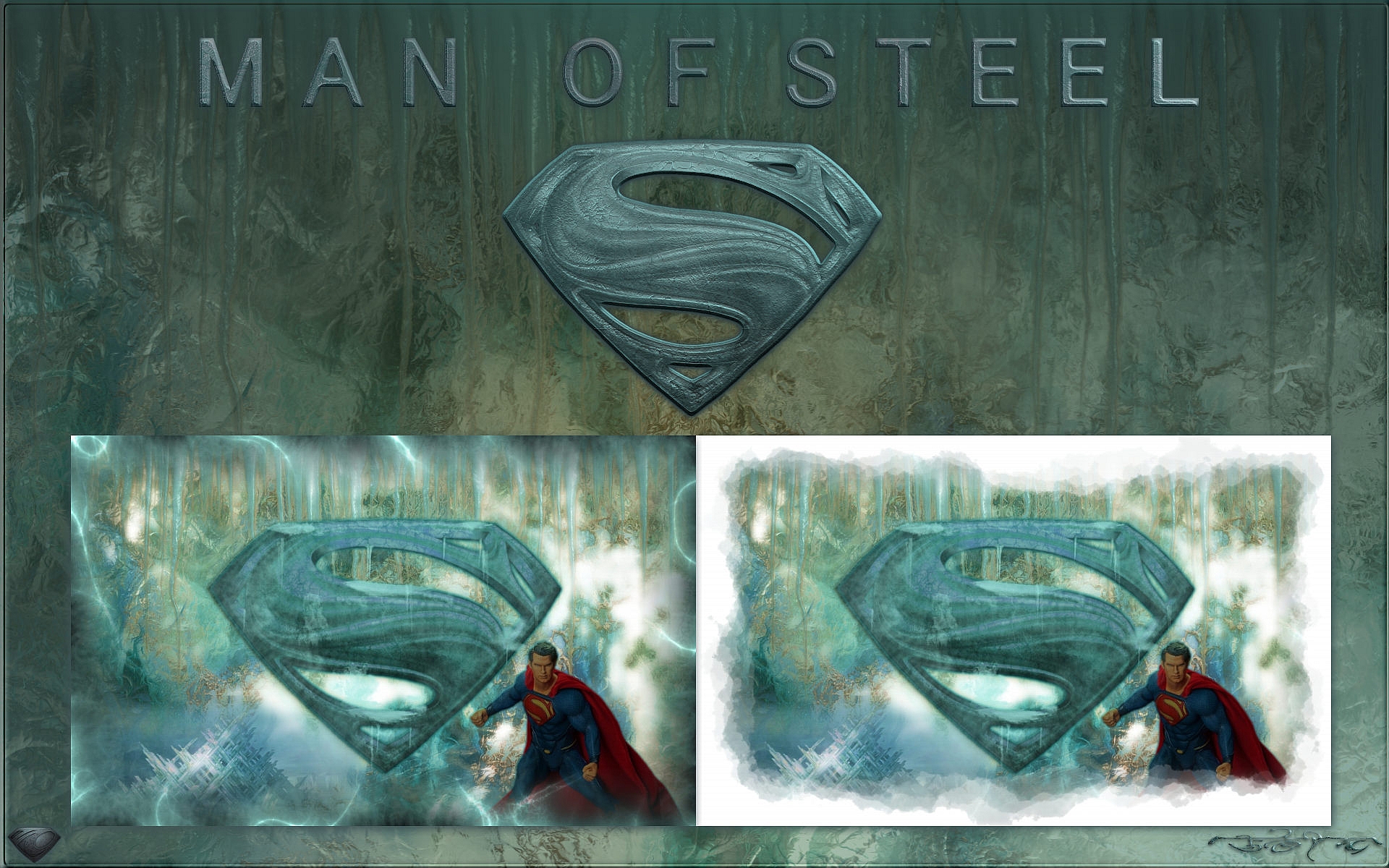 Man of Steel wallpak